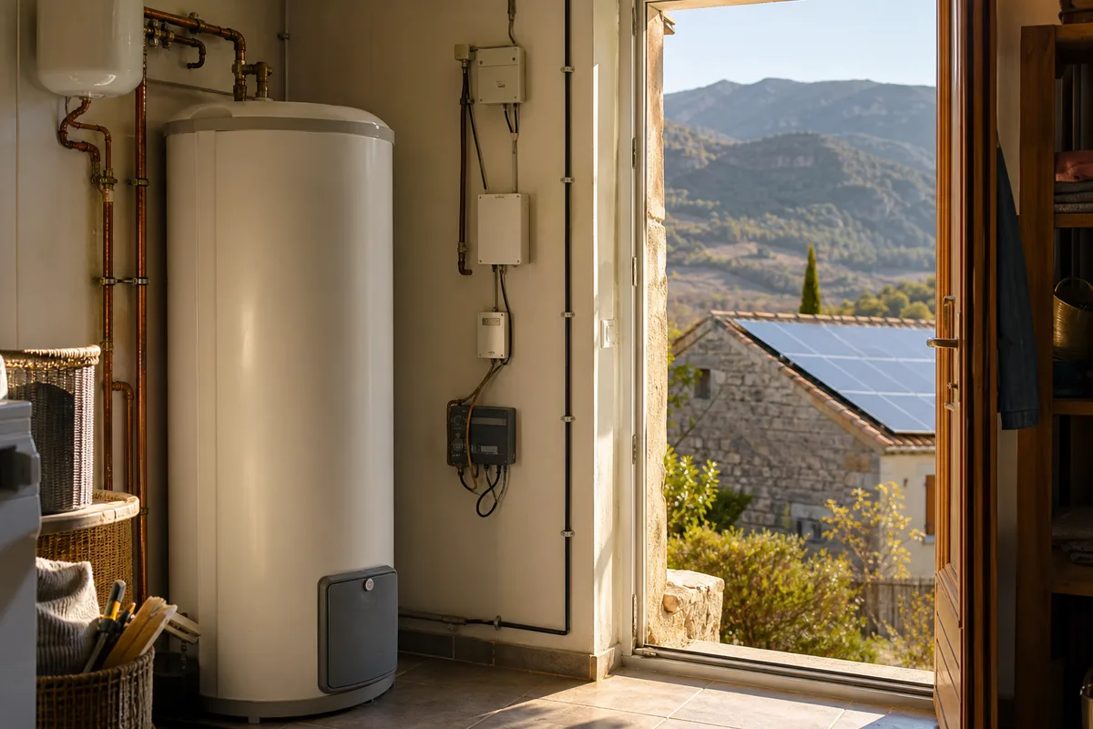 Chauffe-eau et surplus solaire à Serres : le stockage le moins cher